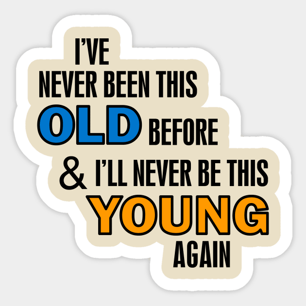 Old Young light Sticker by andyjhunter